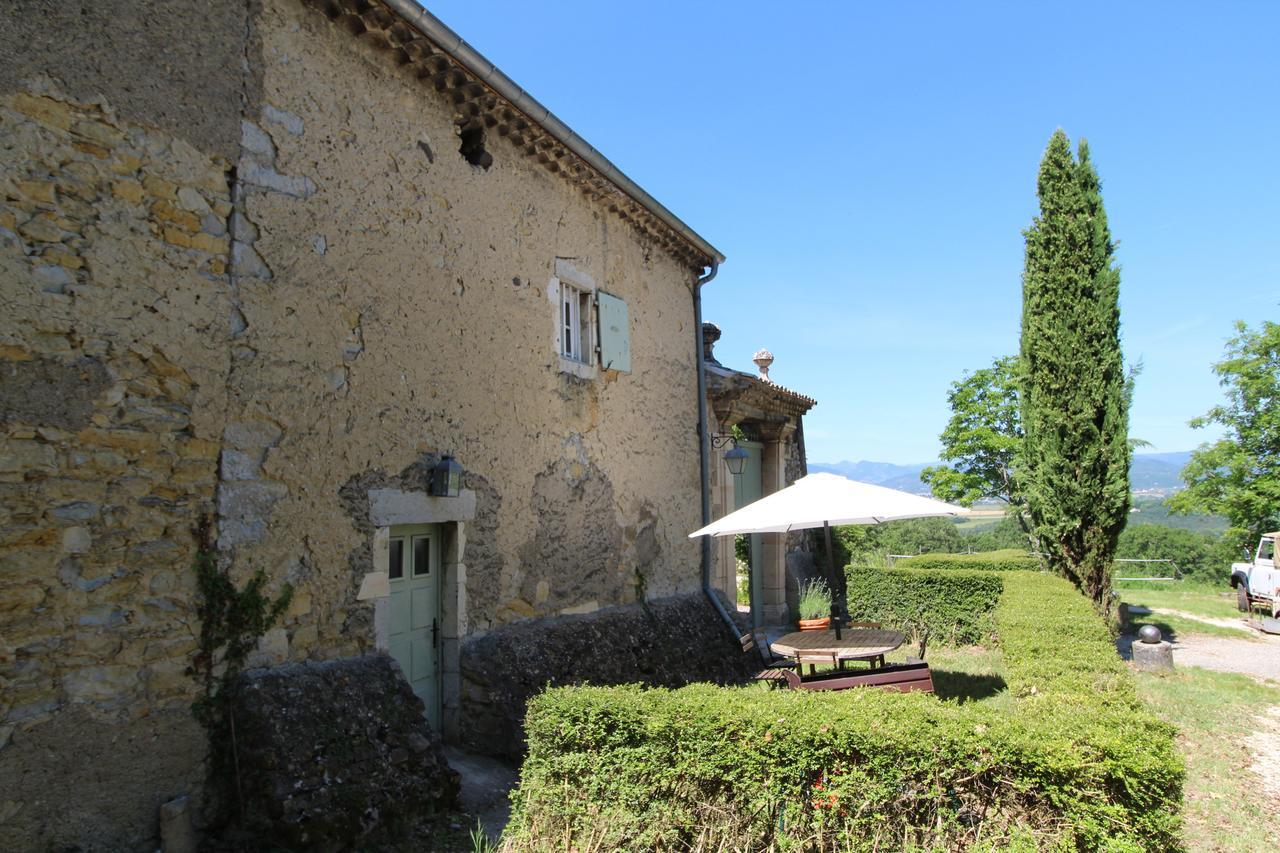 Chateau De Fontblachere Saint-Lager-Bressac Eksteriør billede